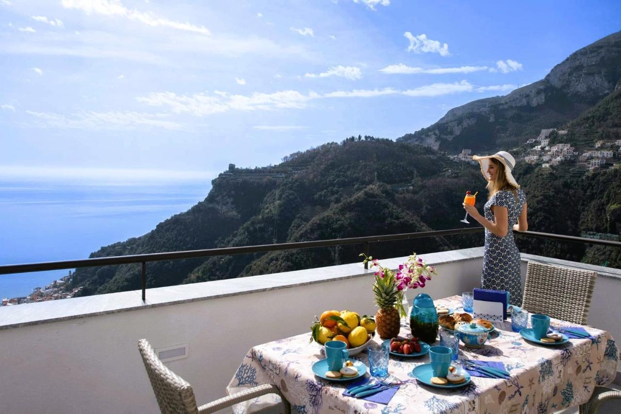 Вилла Amalfi Sea View Скала Экстерьер фото