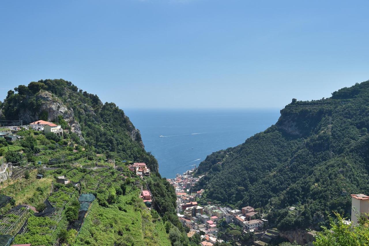 Вилла Amalfi Sea View Скала Экстерьер фото