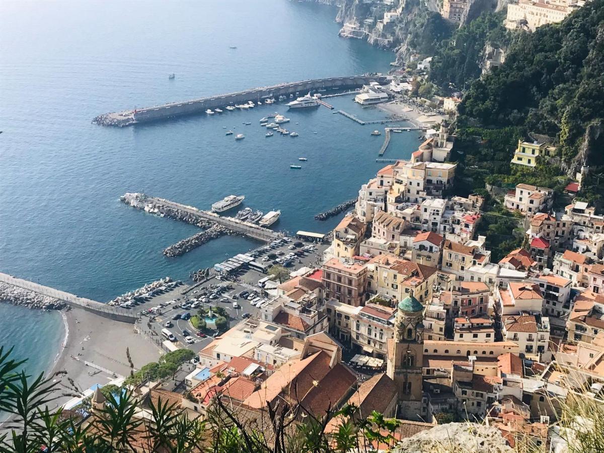 Вилла Amalfi Sea View Скала Экстерьер фото