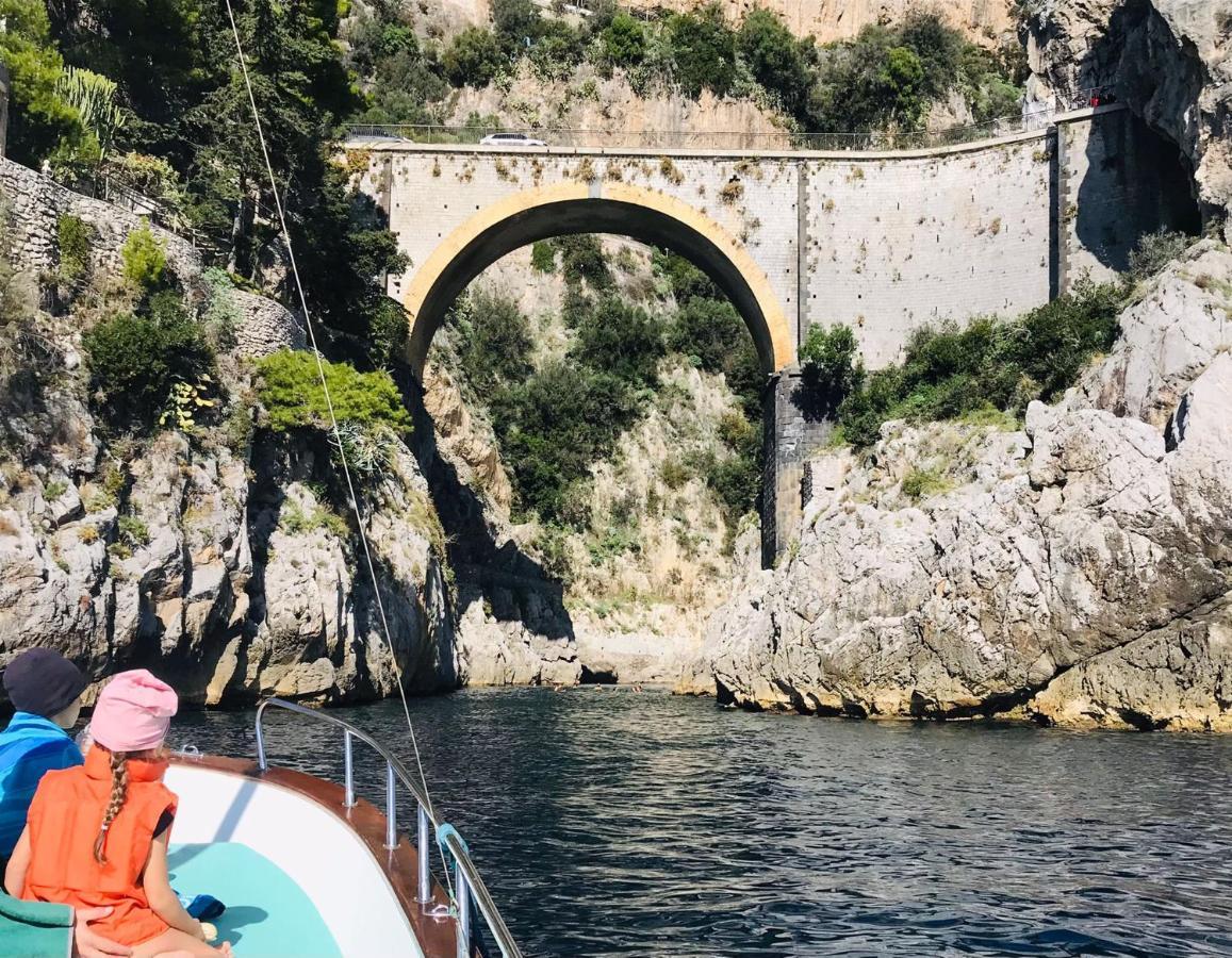 Вилла Amalfi Sea View Скала Экстерьер фото