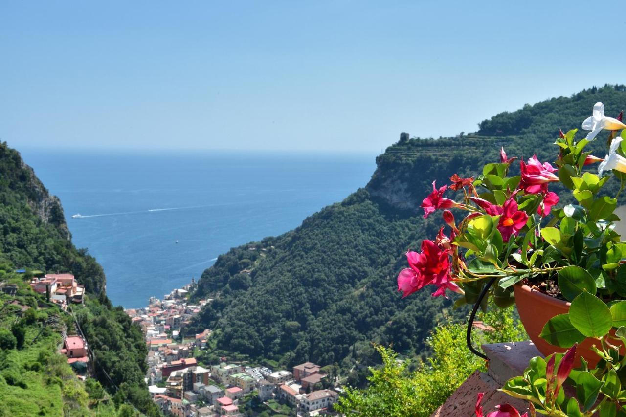 Вилла Amalfi Sea View Скала Экстерьер фото